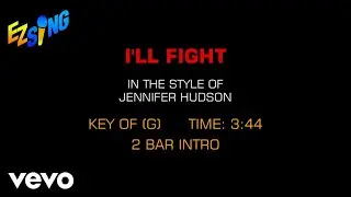 Jennifer Hudson - I'll Fight (Karaoke EZ Sing)