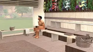 CUSTOM SAUNA 😍 | The Sims 4 | CC FINDS | + LINKS