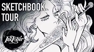 Inktober Sketchbook 2023! 🖤