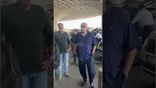 Janhvi Kapoor spotted with her father & rumoured BF Shikhar Pahariya on Mumbai airport