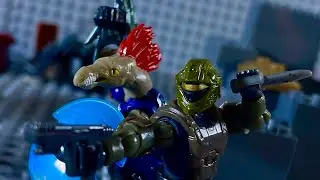 The Jackal and the Head Hunter - a Halo Mega Construx/Mega Blocks Stop Motion