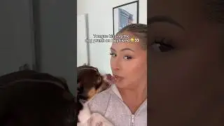 Kissing my dog 🙃