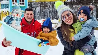 PRAVIMO SNJEŠKA SA NIKOLOM I ALEKSOM