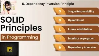 5. Dependency Inversion Principle ( SOLID - JAVASCRIPT )