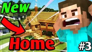 Build my new house in Minecraft || survival series part 3 || 😱😱