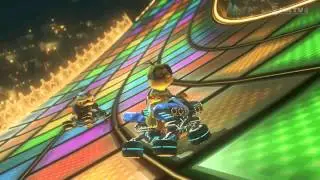 Wii U - Mario Kart 8 - (N64) Rainbow Road