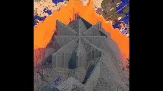О нет! Около моего дома бедроковая стена в Minecraft!