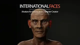 International Faces - 60 year old men-  free Character Creator/iClone characters