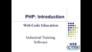 PHP Introduction: Web Code Education