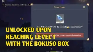 UPGRADE BOKUSO BOX AND UNLOCK TELEPORT | GENSHIN IMPACT