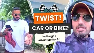 Surprising My Friend with a Bike Trip to Nathiagali | Sajjikot Waterfall & Monal on the way | July24