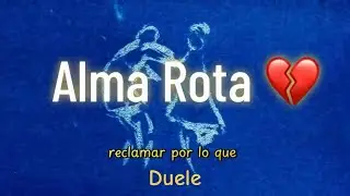ALMA ROTA - Mikiel Josue 🖤 (Video Lyric Oficial)