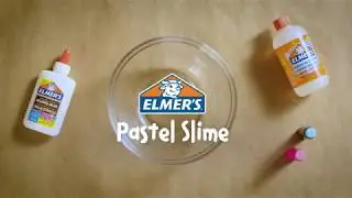 Elmer's Recipe for Pastel Swirl Slime