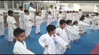 Karate Kihon (Basic) with love and passion by beginners.