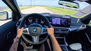 2024 BMW 330i xDrive M Sport - POV Test Drive