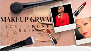 Makeup on Acne Skin