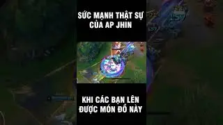 Ông nào mà bảo AP Jhin yếu thì chứng tỏ mấy ông chả biết cái gì về nghệ thuật cả 🐧🐧 #leagueoflegends