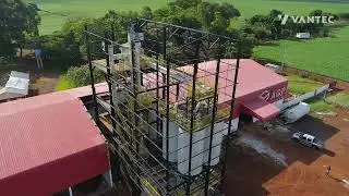 MONTAGEM FÁBRICA DE RAÇÕES | ANIMAL FEED FACTORY | VANTEC MÁQUINAS