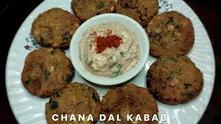 Chana Dal Kabab Recipe | Easy and Delicious Vegan Snack