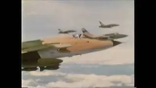 USAF F-105D Thunderchief in action