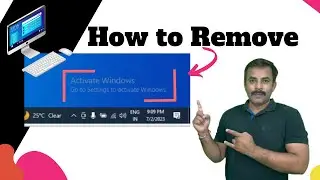 Remove Activate Windows Watermark | Windows 10 & 11 Permanent Solution 🖥️