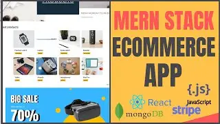 Mern Stack ecommerce project : build an app with MongoDb, Express, React and NodeJS, Stripe and more