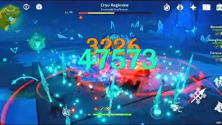 200% crit dmg with vermillion hereafter artifact.