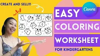 Get Creative And Profit - Simple Kids Coloring Page Idea