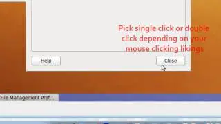 Turn-on single click in Ubuntu file management for mouse settings