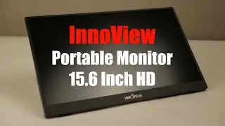 NEW InnoView Portable Monitor 15.6 Inch HD - UNBOXING & SHORT REVIEW