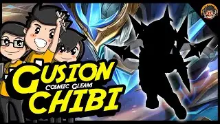 SPEED ART | FREE CHIBI GUSION COSMIC GLEAM SKIN | MOBILE LEGENDS