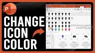 How to Change Icon Color in PowerPoint (How to Modify Icons in PowerPoint)