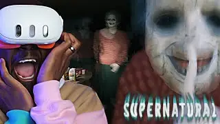 SUPERNATURAL VR SCREAMTAGE (Jumpscare Reactions)