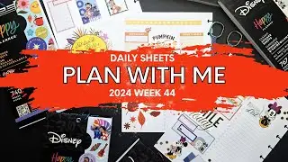 2024 DAILY SHEETS PLAN WITH ME WEEK 44