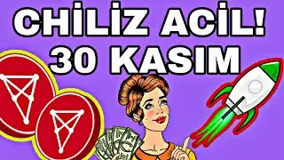CHİLİZ ACİL! 30 KASIM ÖNEMLİ! CHZ COİN ANALİZ!