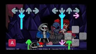 Даст Санс устроил мне мэд тайм. Friday night funkin dusttale remastered