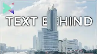 How To Make Text Behind Object Effect In Filmora X Tutorial | 2021 | Place Text Behind Object | 2021