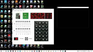 MTU K-1008 Visible Memory circle demo