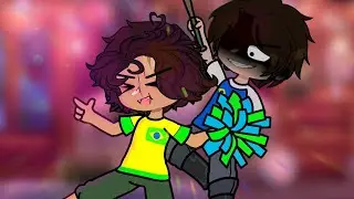 Eu assistindo a copa com meu irmão 🥲🔪 gacha club 🇧🇷🔫