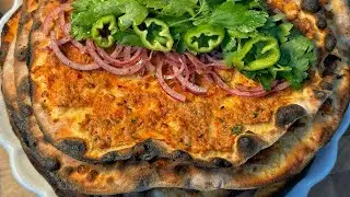 Making Lahmacun at home from scratch 🇹🇷 
