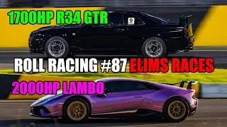 1700HP R34 GTR VS 2000HP LAMBORGHINI HURACAN