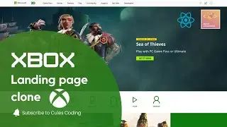 Xbox Landing Page Clone with React and Styled Components