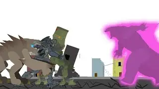 pacific rim vs godzilla in (stick nodes pro)