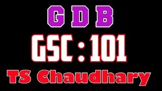 GSC 101 GDB No 1 Solution Spring 2020