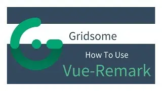 Gridsome Vue-Remark (0/6) - Getting Started with Gridsome Markdown!