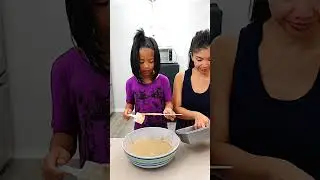 Baking gingerbread with Brook! Try this recipe at home.