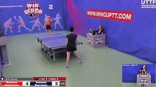 Волгина Анастасия 1-3 Зайцева Виктория Турнир Восток 2 WIN CUP 18.10.2020. Прямой эфир. Зал 2.
