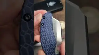 New, old, and still sick | Kizer Sheepdog in blue richlite 