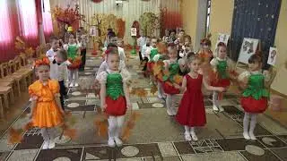 Общий танец с веточками 