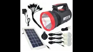 Солнечная система-фонарь Yajia 1908T(фонарь,лампы,солн бат,радио,Power bank), оригинал с гарантией!